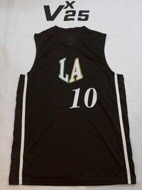 NEW Men's LA Sparks Kelsey Plum #10 Black Jersey Size Medium